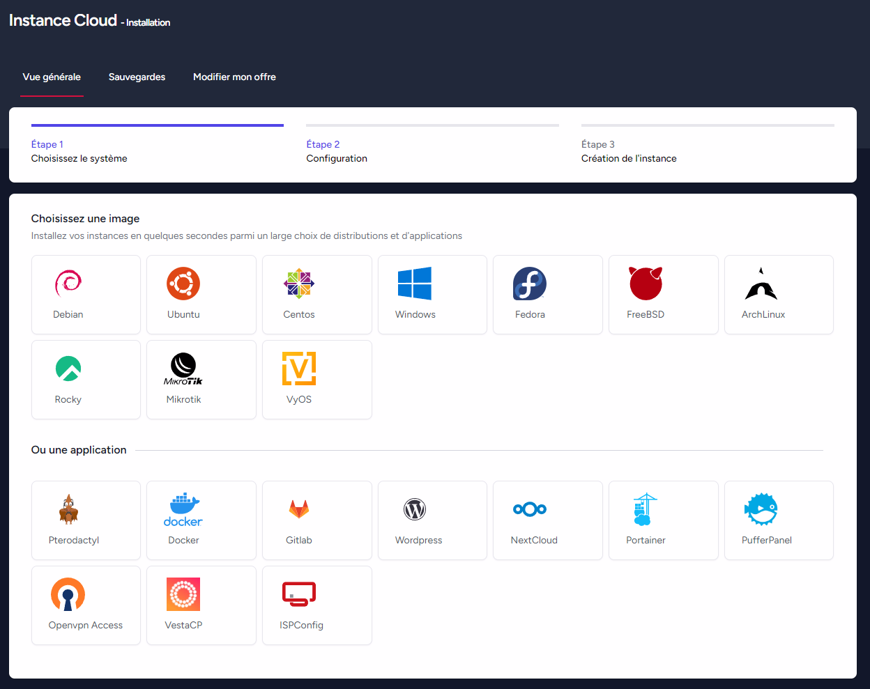 Install VPS